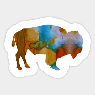 Bison Sticker